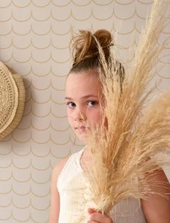 Tapete Drop Curtain Creme -Geschaft Tapeten Drop Curtain A 389451 2880x1440