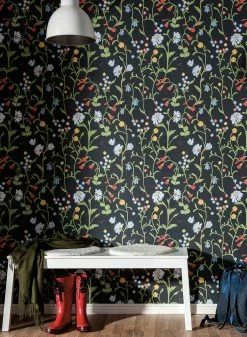 Tapete Eilis Anthrazit -Geschaft Tapeten Eilis C 491052 2880x1440