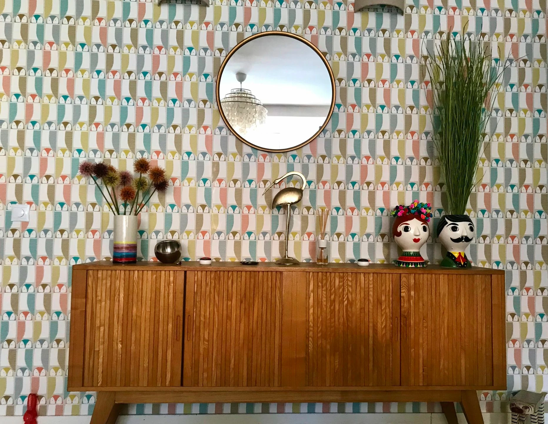 Tapete Eledra Türkisblau 7 Tapete Eledra Türkisblau – Bild 5