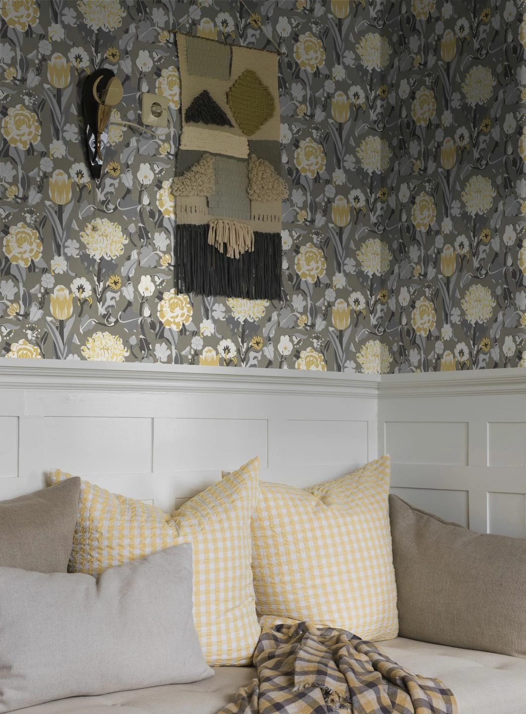 Tapete Eleonore Sandgelb 5 Tapete Eleonore Sandgelb – Bild 3