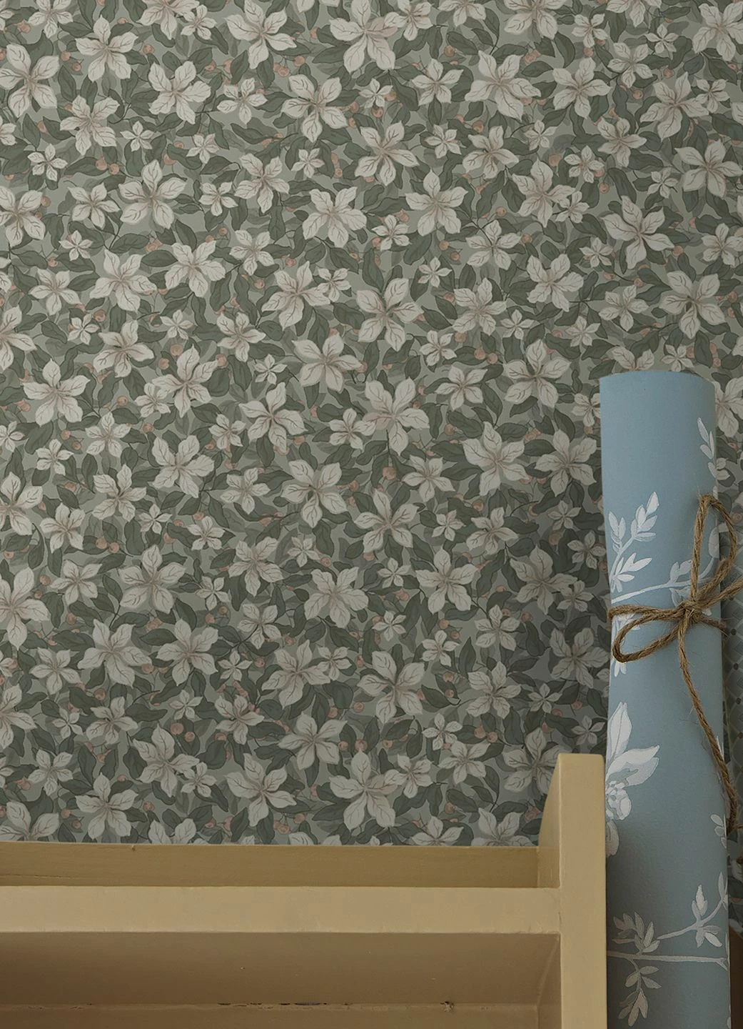 Tapete Elin Kieferngrün 3 Tapete Elin Kieferngrün