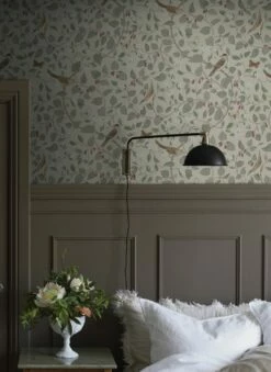 Tapete Elisa Hellgrau -Geschaft Tapeten Elisa D 452171 2880x1440