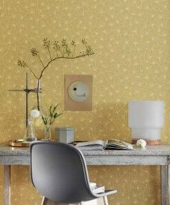 Tapete Elma Sandgelb -Geschaft Tapeten Elma A 450541 2880x1440