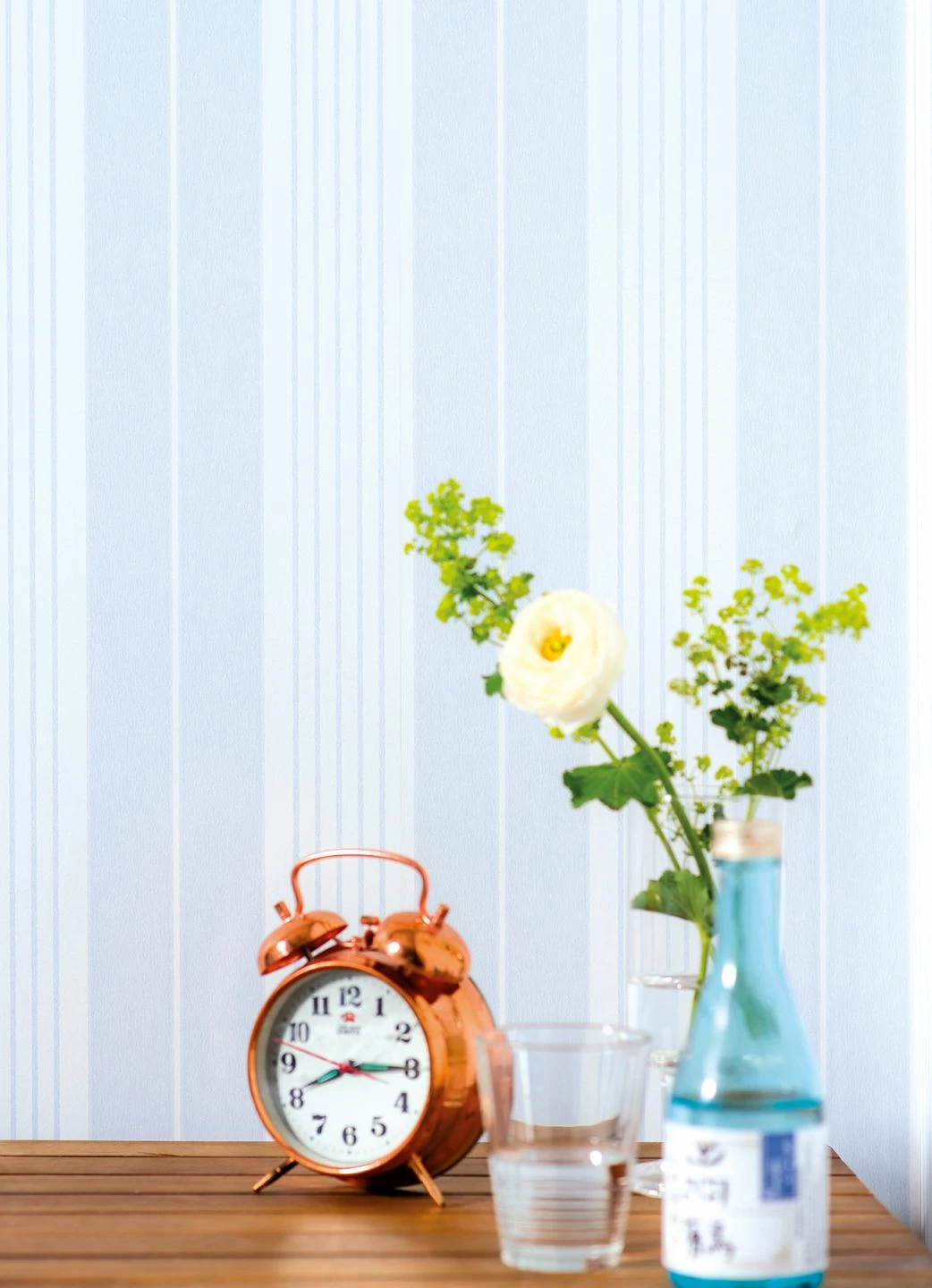 Tapete Elton Zartblau 5 Tapete Elton Zartblau – Bild 3