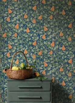 Tapete Estelle Dunkelblau -Geschaft Tapeten Estelle B 485203 2880x1440