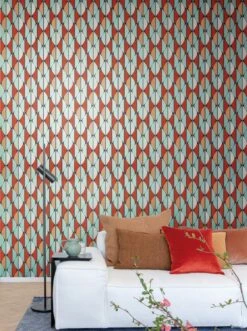 Tapete Evan Rot 7 Tapete Evan Rot -Geschaft Tapeten Evan B 625721 2880x1440