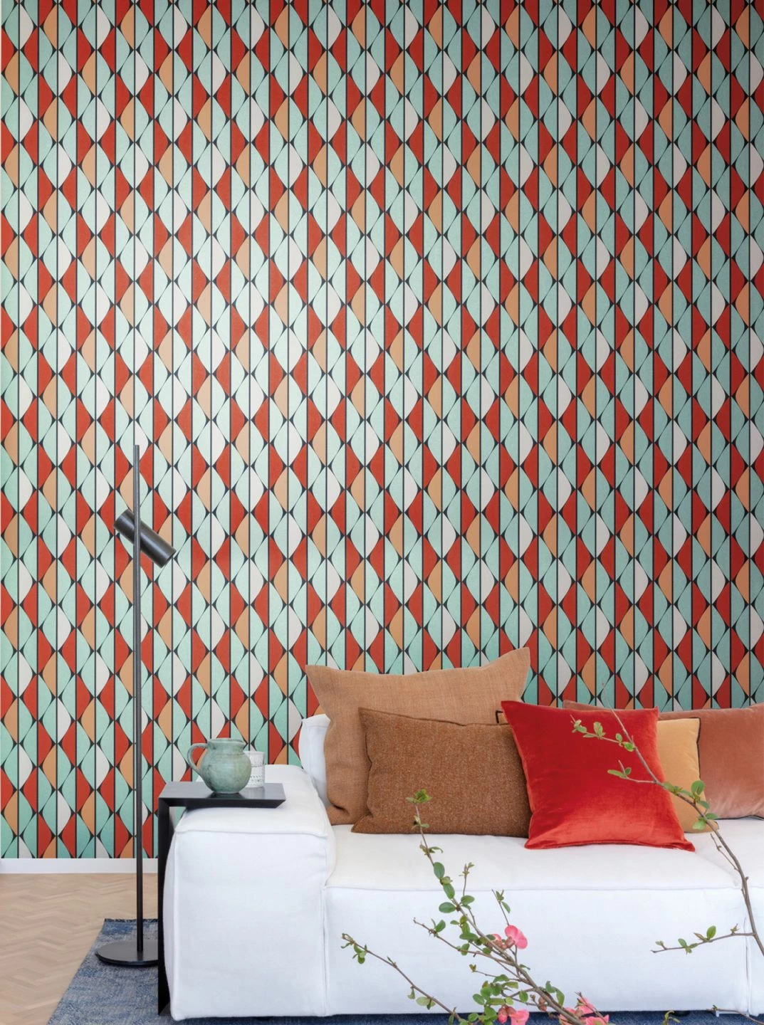 Tapete Evan Rot 5 Tapete Evan Rot – Bild 3