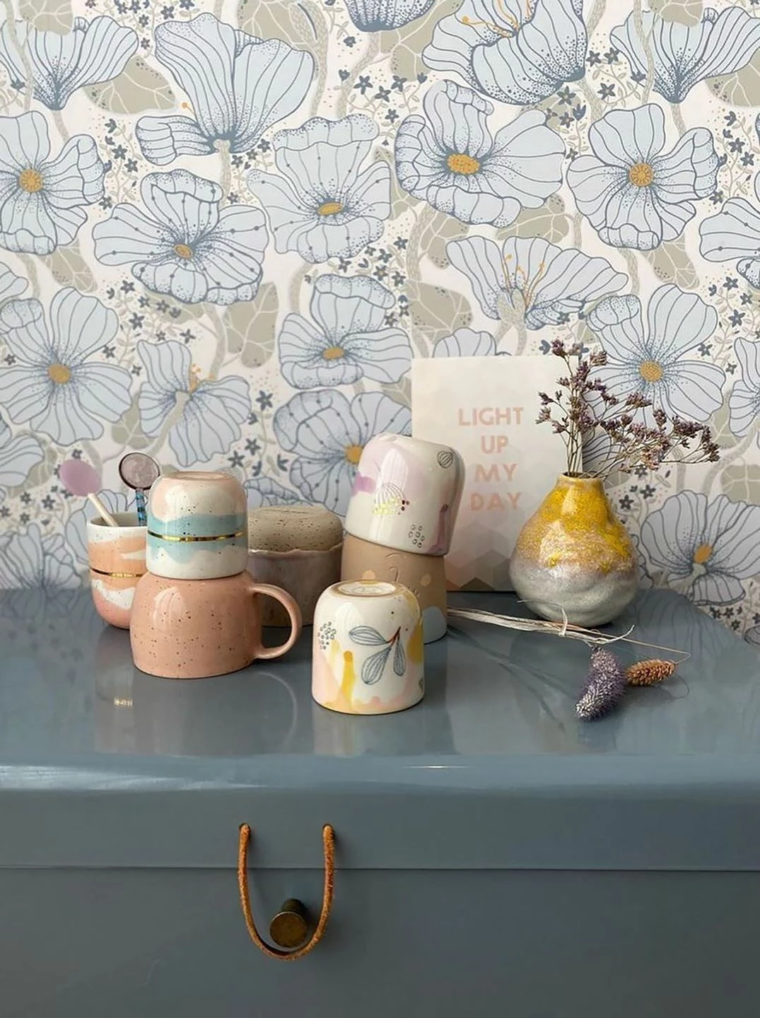 Tapete Ewa Zartblau 6 Tapete Ewa Zartblau – Bild 4