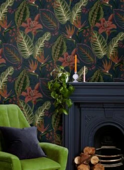 Tapete Exotic Escape Dunkelblau -Geschaft Tapeten Exotic Escape A 431852 2880x1440