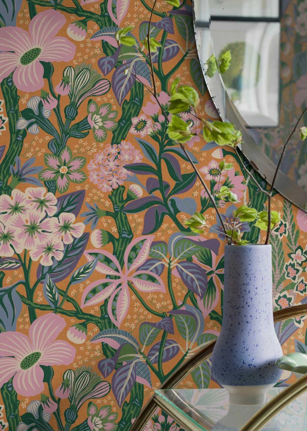 Tapete Fanfara Orange 3 Tapete Fanfara Orange