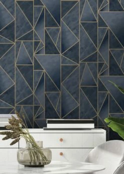 Tapete Fantasque Dunkelblau -Geschaft Tapeten Fantasque B 103393 2880x1440