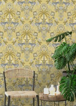 Tapete Fento Hellgelb 9 Tapete Fento Hellgelb -Geschaft Tapeten Fento B 103412 2880x1440