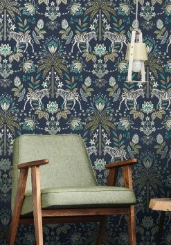 Tapete Fento Stahlblau -Geschaft Tapeten Fento B 103413 2880x1440