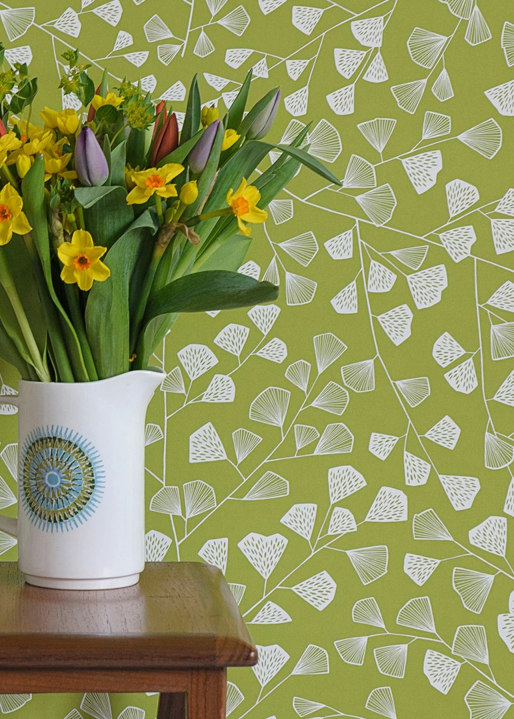 Tapete Fern Hellgrün 3 Tapete Fern Hellgrün