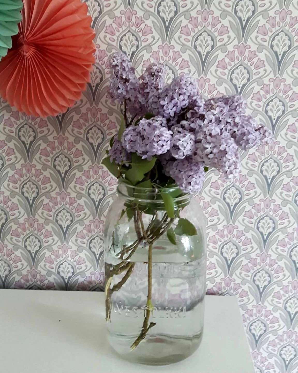 Tapete Florence Hellrosa 4 Tapete Florence Hellrosa – Bild 2