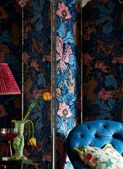 Tapete Forbidden Fruit Blau -Geschaft Tapeten Forbidden Fruit B 463221 2880x1440