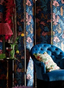 Tapete Forbidden Fruit Blau -Geschaft Tapeten Forbidden Fruit D 463221 2880x1440