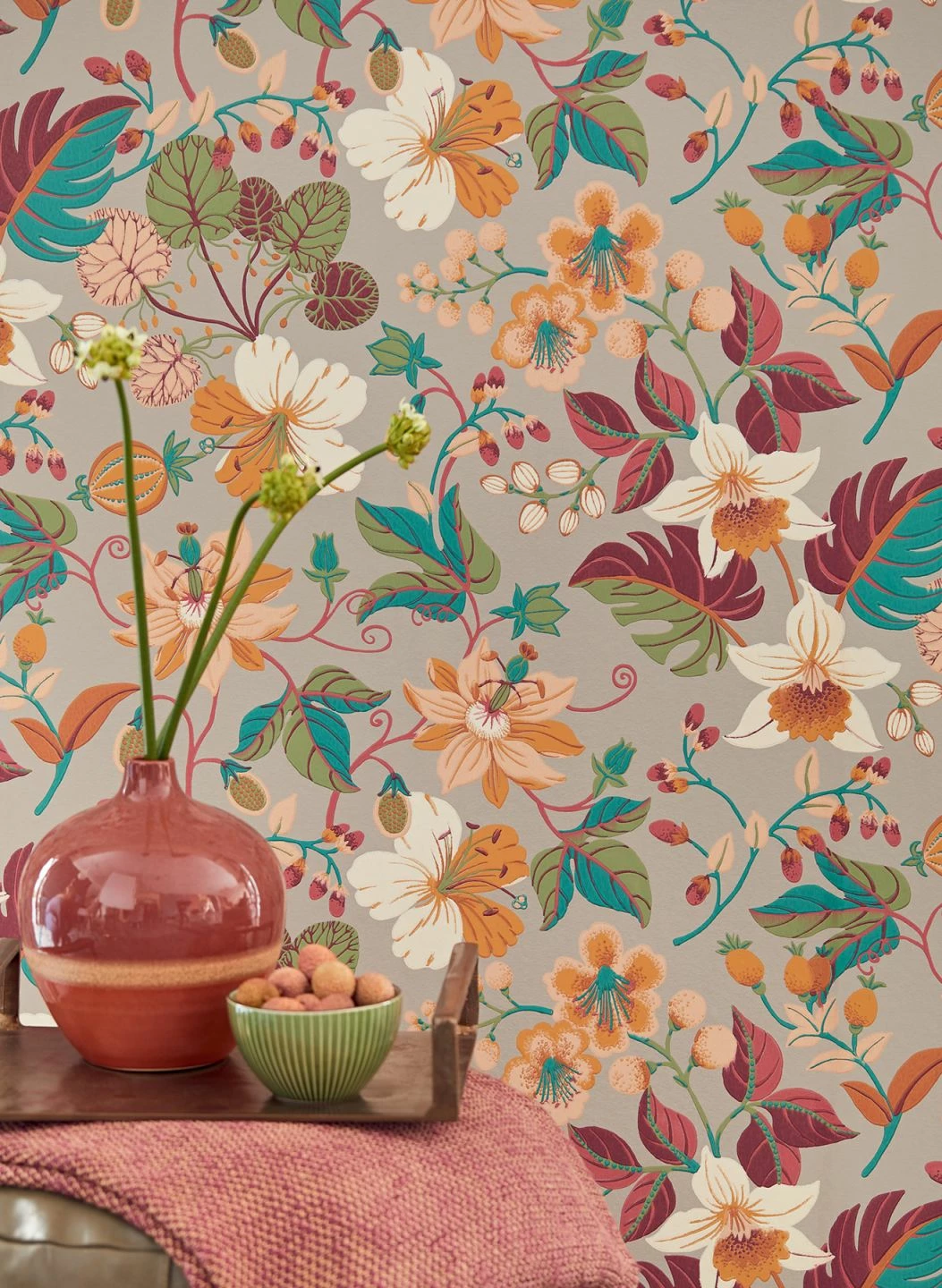 Tapete Frederika Pastellgelb 3 Tapete Frederika Pastellgelb