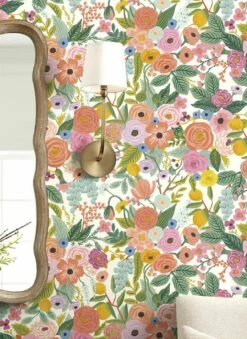 Selbstklebende Tapete Garden Party Orange -Geschaft Tapeten Garden Party B 790111 2880x1440