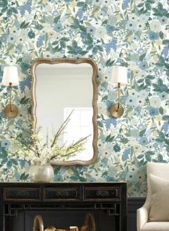 Tapete Garden Party Minttürkis 9 Tapete Garden Party Minttürkis -Geschaft Tapeten Garden Party B 790113 2880x1440 1