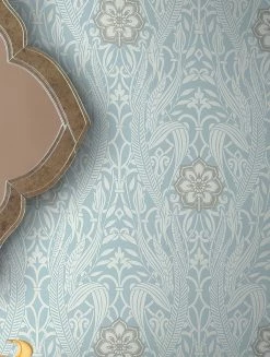 Tapete Gatsby Hellblau