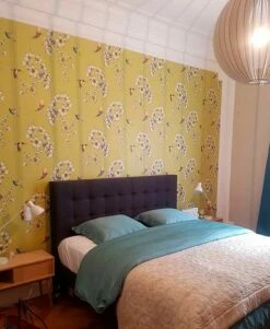 Tapete Gesine Grüngelb -Geschaft Tapeten Gesine 461983 2880x1440