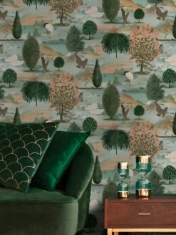 Tapete Giverny Grüntöne -Geschaft Tapeten Giverny B 104691 2880x1440