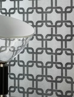 Tapete Gizmo Silbergrau