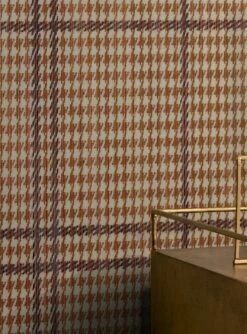 Tapete Glencheck Orange