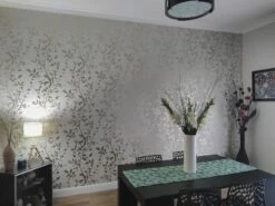 Tapete Glorette Silber 13 Tapete Glorette Silber -Geschaft Tapeten Glorette L 610432 2880x1440