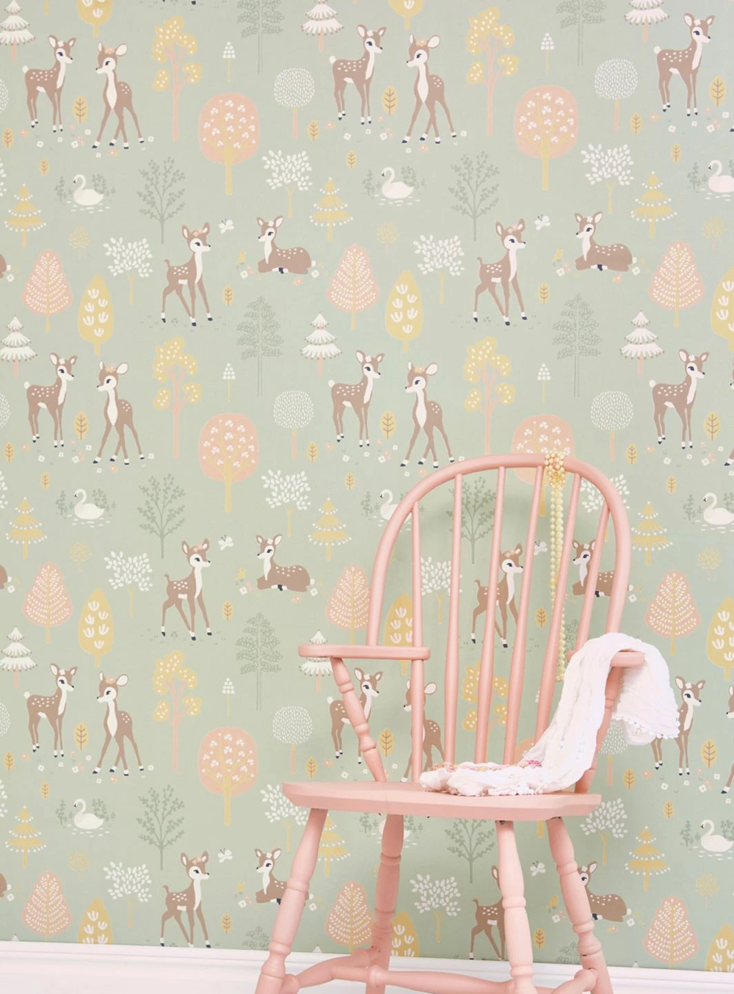 Tapete Golden Woods Blassgrün 5 Tapete Golden Woods Blassgrün – Bild 3