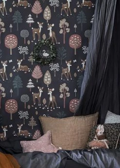 Tapete Golden Woods Umbragrau -Geschaft Tapeten Golden woods B 389335 2880x1440