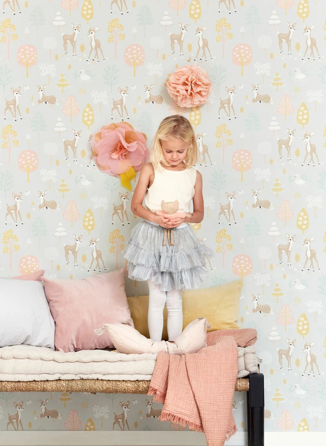 Tapete Golden Woods Weissgrau 5 Tapete Golden Woods Weissgrau – Bild 3