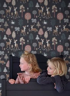 Tapete Golden Woods Umbragrau -Geschaft Tapeten Golden woods C 389335 2880x1440