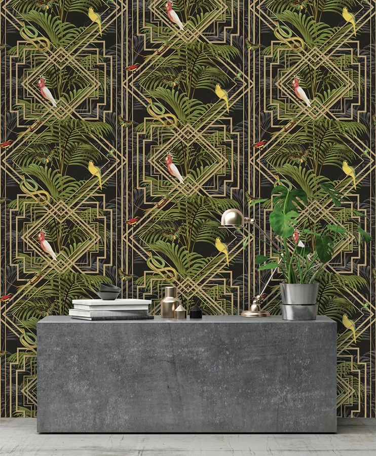 Tapete Grace Farngrün 6 Tapete Grace Farngrün – Bild 4