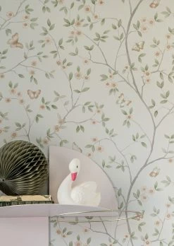 Tapete Gudena Weissgrün