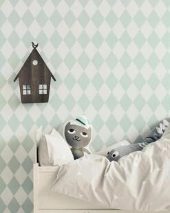 Ferm LIVING Tapete Harlequin Blassgrün -Geschaft Tapeten Harlequin B 420141 2880x1440