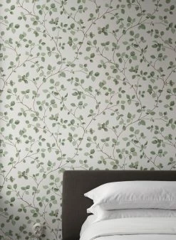 Tapete Hassel Blassgrün -Geschaft Tapeten Hassel A 875111 2880x1440