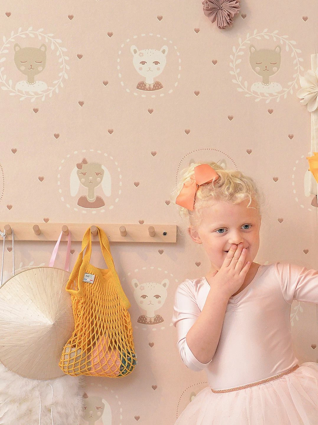 Tapete Hearts Zartrosé 5 Tapete Hearts Zartrosé – Bild 3