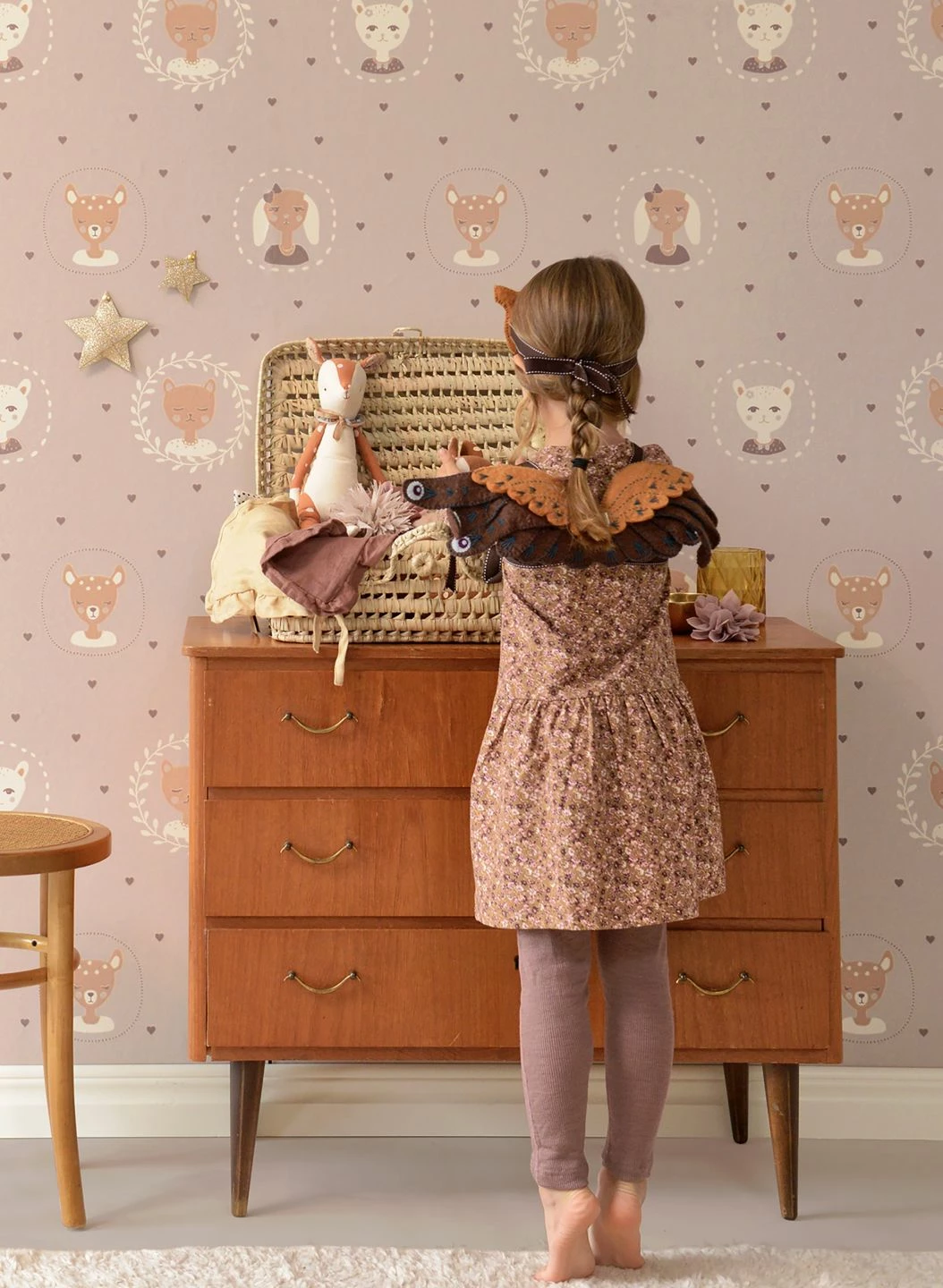 Tapete Hearts Hellgrauviolett 6 Tapete Hearts Hellgrauviolett – Bild 4