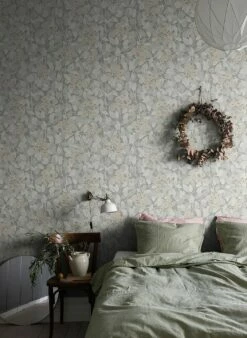 Tapete Hedera Hellgrau -Geschaft Tapeten Hedera P 485192 2880x1440