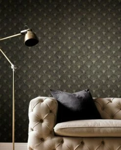 Tapete Helene Schwarzgrau -Geschaft Tapeten Helene 431072 2880x1440