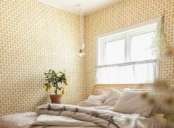 Tapete Henriette Goldgelb -Geschaft Tapeten Henriette C 452011 2880x1440