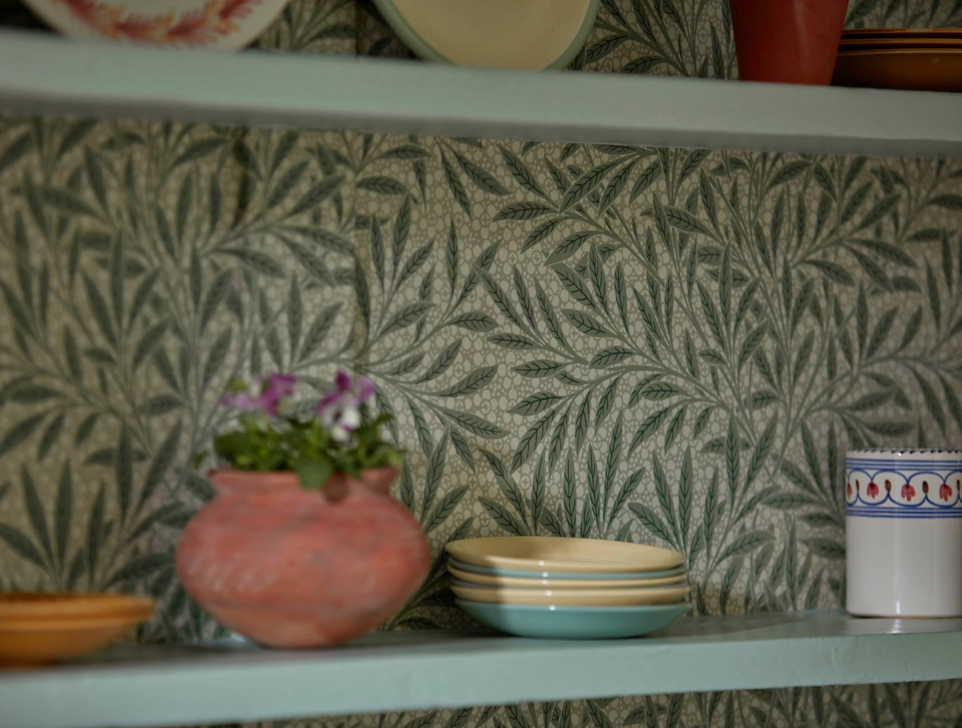 Tapete Herball Resedagrün 6 Tapete Herball Resedagrün – Bild 4