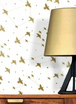 Tapete Hermine Cremeweiss