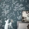Tapete Hollie Hellgraublau -Geschaft Tapeten Hollie A 875121 2880x1440