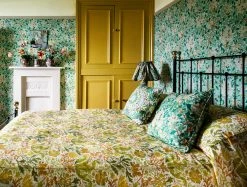 Tapete Honeysuckle Grüntöne -Geschaft Tapeten Honeysuckle E 463171 2880x1440