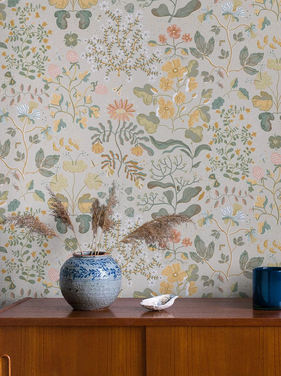 Tapete Ilona Hellgrau 3 Tapete Ilona Hellgrau