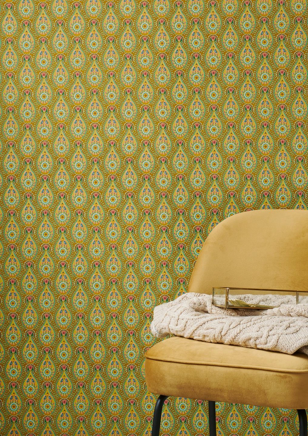 Tapete Imaginarium Currygelb 6 Tapete Imaginarium Currygelb – Bild 4
