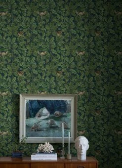 Tapete In The Oak Blaugrün 10 Tapete In The Oak Blaugrün -Geschaft Tapeten In the Oak C 452411 2880x1440